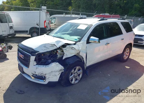 2016 GMC Acadia Sle-2 from USA, damaged, VIN 1GKKVPKD6GJ342628
